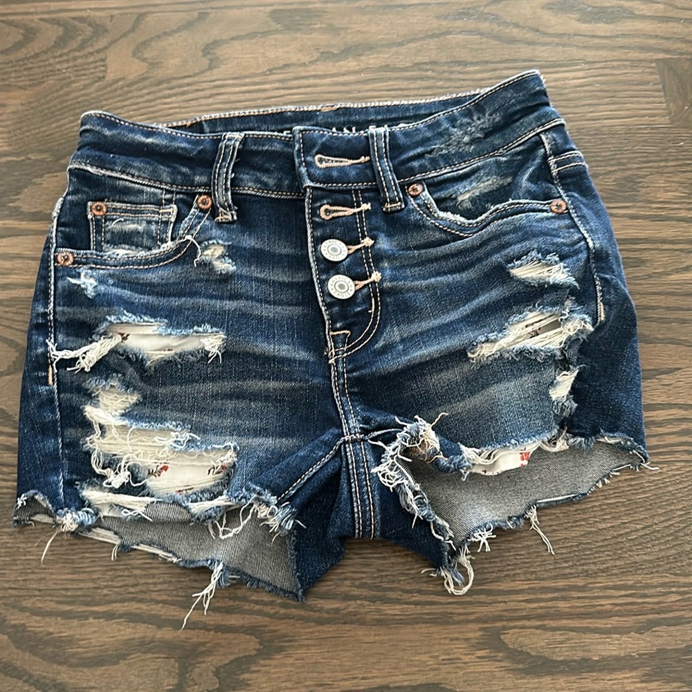 American eagle jean shorts